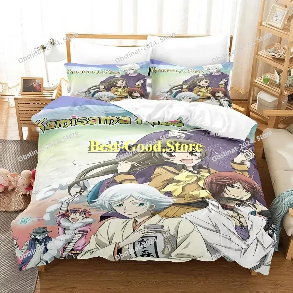 

2023 Kamisama Kiss Kamisama Love Bedding Set Duvet Cover Full Queen King Size Pillowcase Bed Printed Bed Set Aldult Kid Bedroom