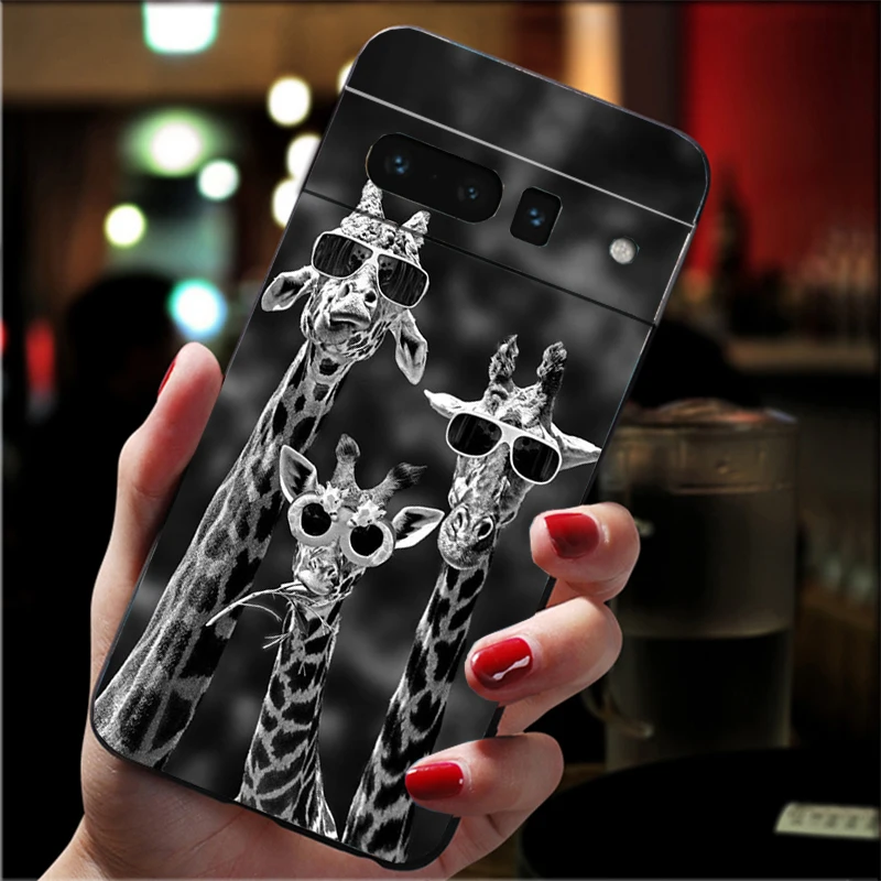 

Giraffe Anime Cute Phone Case for Google Pixel 10 9 Pro XL 9A 8 7 6 Pro Pixel 8A 7A 6A Pixel 8 7 6 5