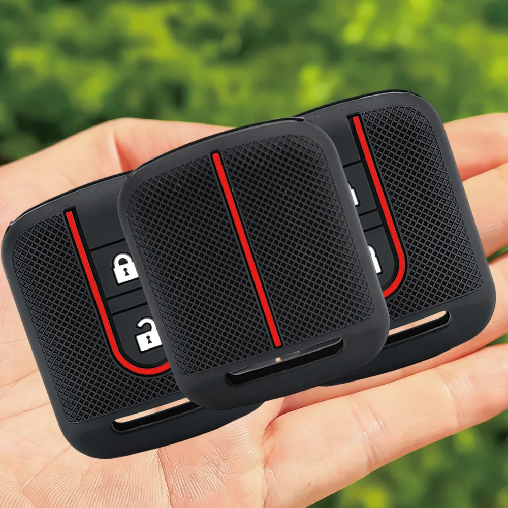 Car Key Silicone Case Fob Rubber Cover For Nissan Micra K12 Note Navara Qashqai J10 Primera Almera Sunny X-Trail