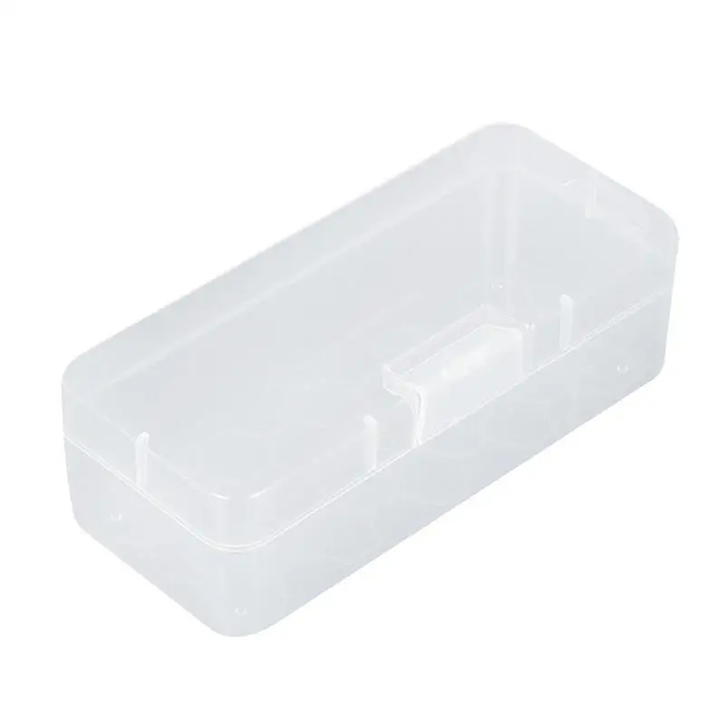 Transparent Boxes For Storage Clear Storage Box With Flap Lid Home Storage And Organization For Cosmetics Jewelry And Stationery