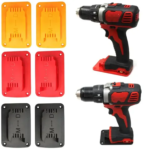 밀워키/Dewalt14.4/18V/20V 배터리 도구 기계 홀더 도구 보관 랙 벽 마운트 도구 브래킷 고정 장치 도구 홀더