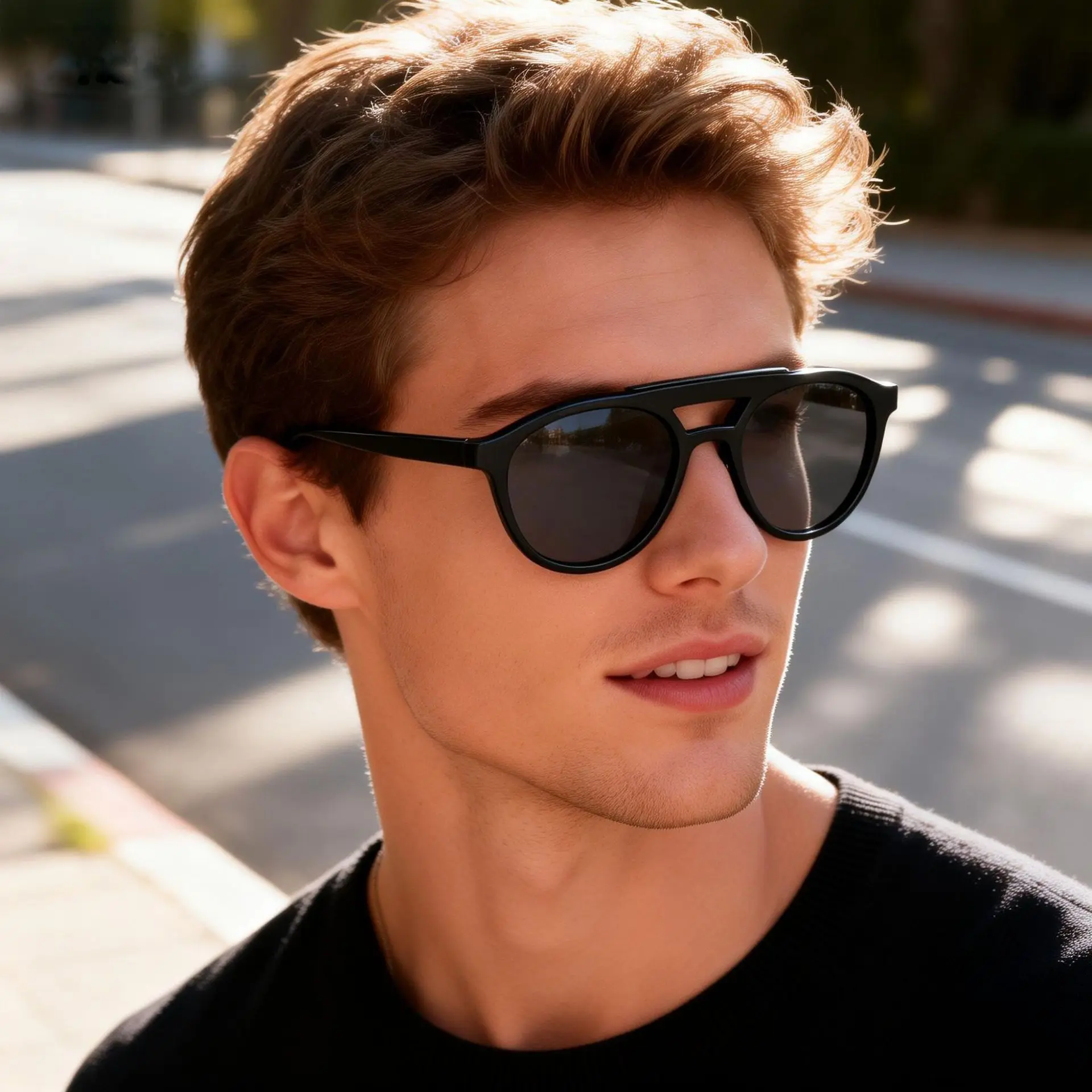 

Fashion Double Beam Top Quality Acetate Women Polarized Sunglasses Driving Fishing Sun Protection UV400 Man Pilot Sun Glasses