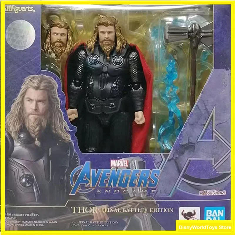 

100% Original Bandai S.H.Figuarts SHF Thor FINAL BATTLE In Stock Anime Action Collection Figures Model Toys