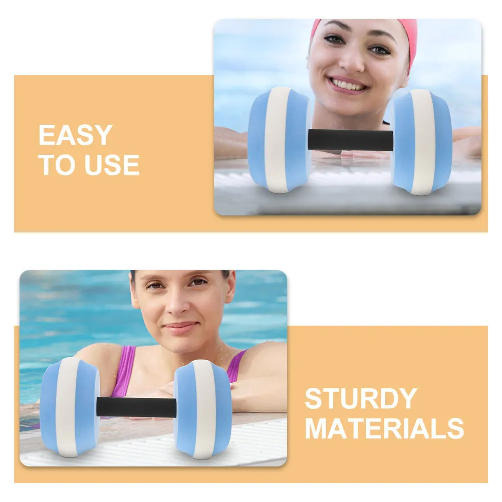 

Water Dumbbell Eva Lightweight Pool Exercise Equipment For Adults Aquatic Fitness Weight For Swimming Workout Back