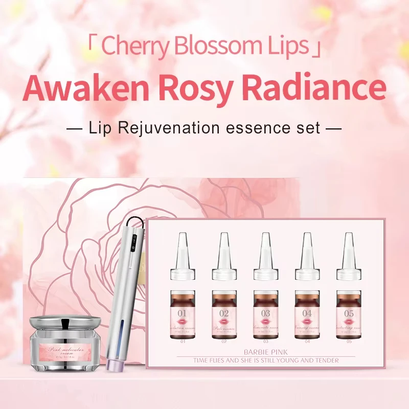 

SOBER SKIN BB Lip for Permanent Makeup Lip Rose Essence Set 3 Steps Pinking Black Lips Beauty Health Supplies