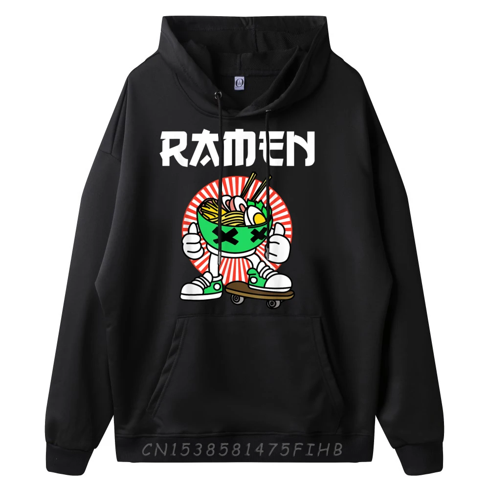 Leuke Ramen Skater Tee Kawaii Skateboard Lover Tieners Heren Grafische T-shirts Streetwear Alfabet