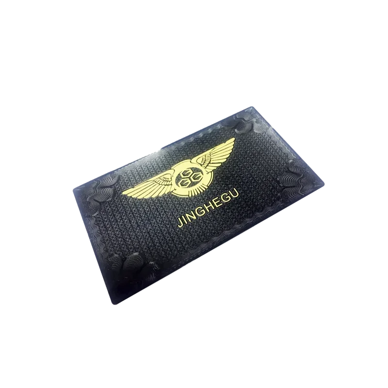 

Индивидуальная трафаретная печать ярких цветов, роскошная матовая черная металлическая карта с УФ-точечным пятном