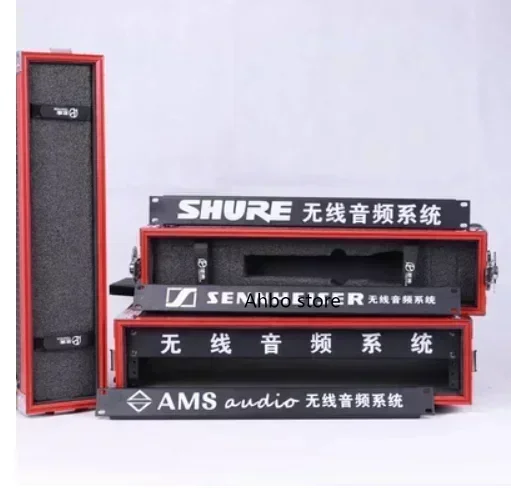 Microphone box Customized  receiver box 2U wireless microphone aviation box microphone aviation   cabinet