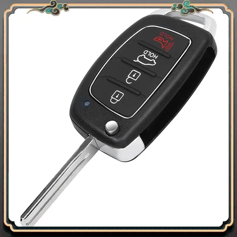 M45K-Automobile Remote Control Key 4-Button Car Key 433 Frequency ID: TQ8-RKE-4F25 For Hyundai Tucson 2015-2020 95430-D3010 Part