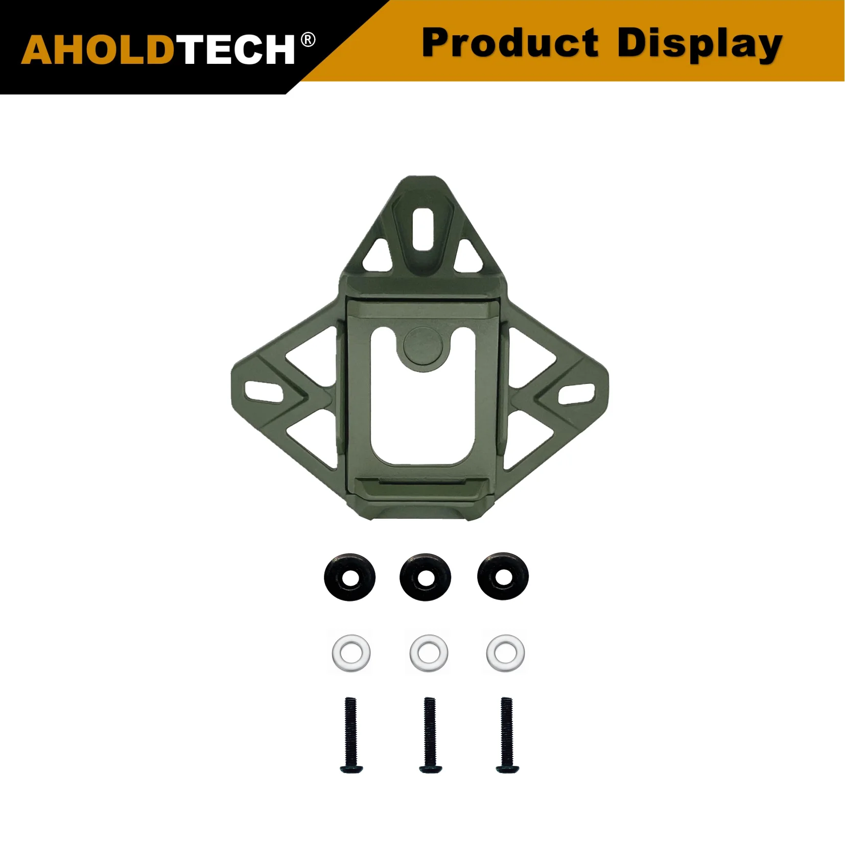 Aholdtech-Wendy 3.0 Capacete Sudário, Adaptador de Montagem NVG, Acessórios para Capacete, RÁPIDO MICH WENDY, 3 Buracos