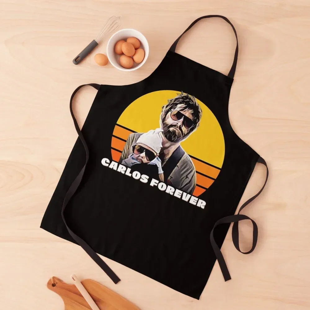 

Carlos Forever Apron manicurist Kitchen on the wall Children'S Barista Apron