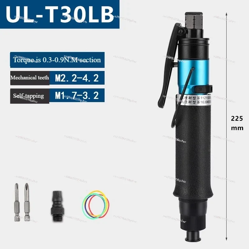 T30PB Press-Type Torque Screwdriver 0.3-0.95N.M, Mechanical Thread M2.2-4.2 & Self-Tapping M1.7-3.2, Shaft Dia 30mm