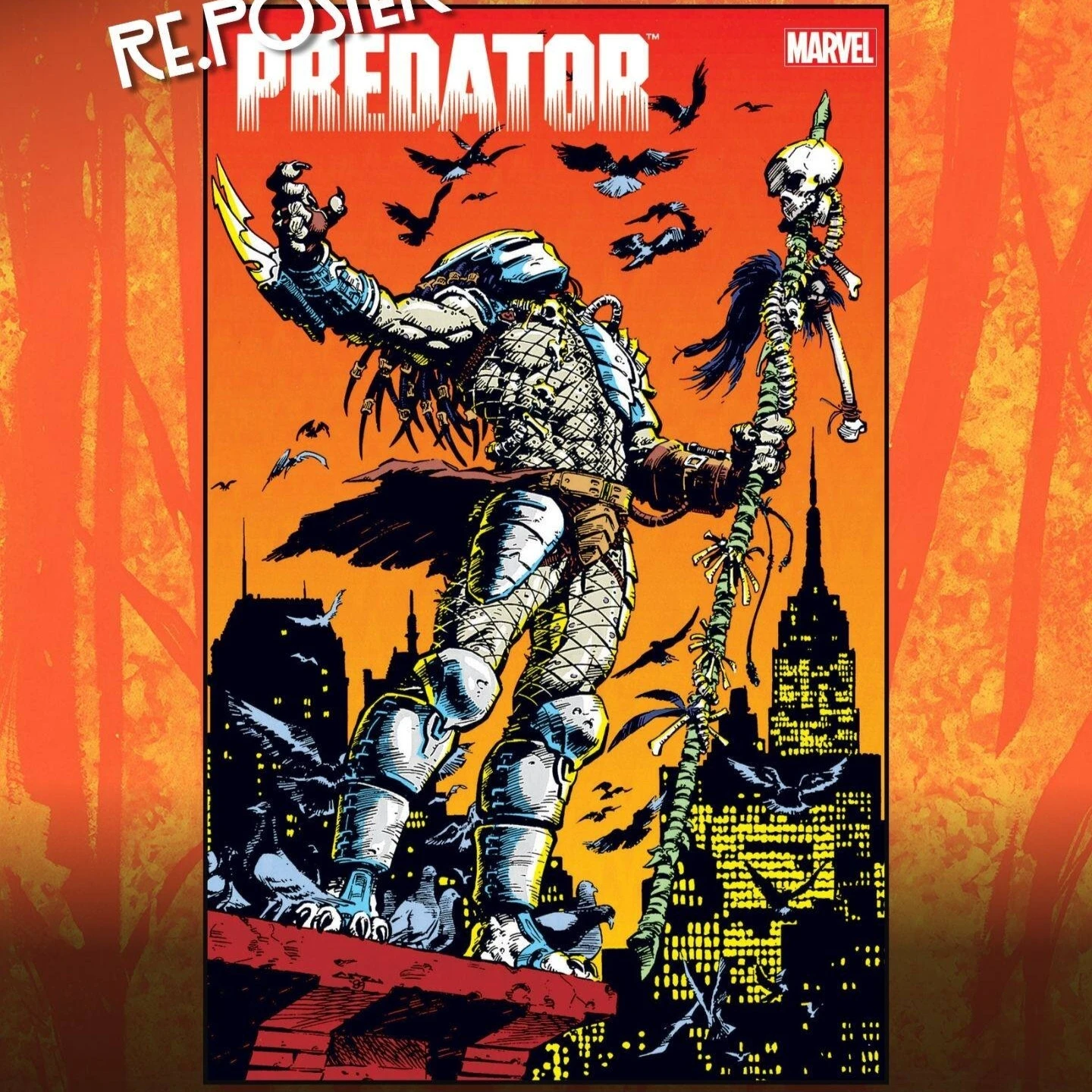 

Коллекция постеров с изображением монстров из научно-фантастических фильмов, без рамы, на холсте, для гостиной, мужской комнаты, домашнего декора