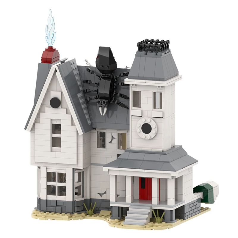 Moc das Maitland Haus Bausteine Set Film Käfer Säfte Ziegel Block Architektur beschwören das Schlangen spielzeug für Kinder Geschenk