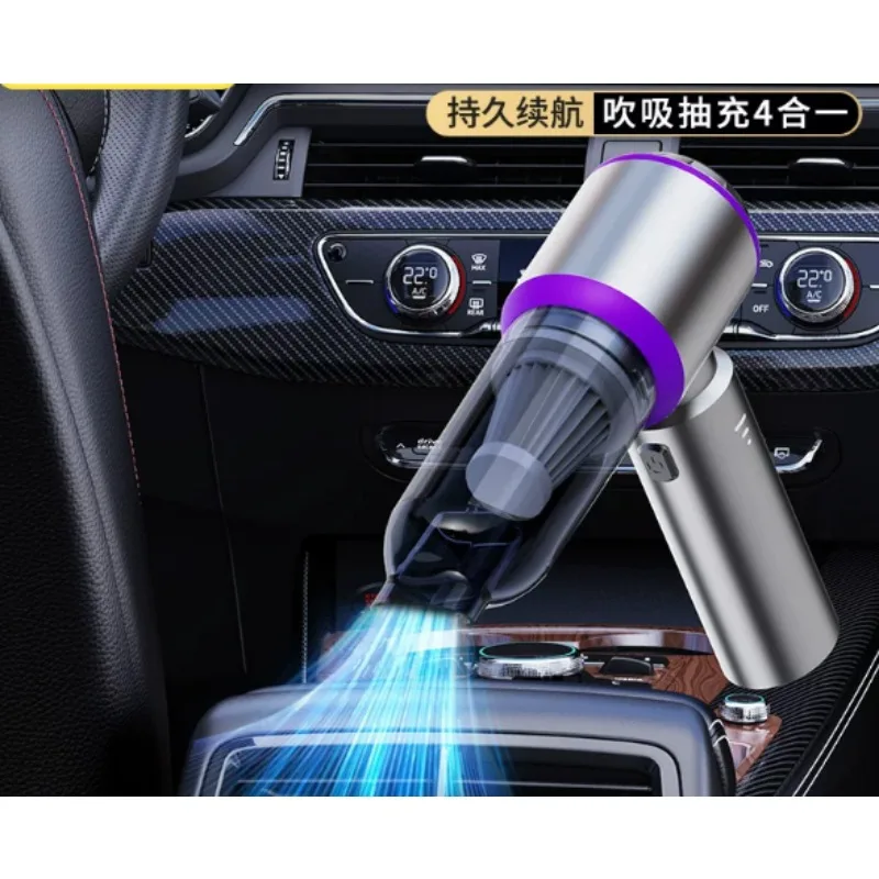 Car Vacuum Cleaner Wireless Power Display Portable Large Suction Household Handheld Vacuum Cleaner Small Mini Dust Blower