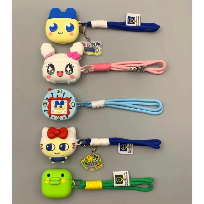 

Tamagotchi bow Suitable For Apple Earphone Protective Case Airpodspro2 Wireless Bluetooth Earphone Case ﻿For AirPods 1 2 3 4