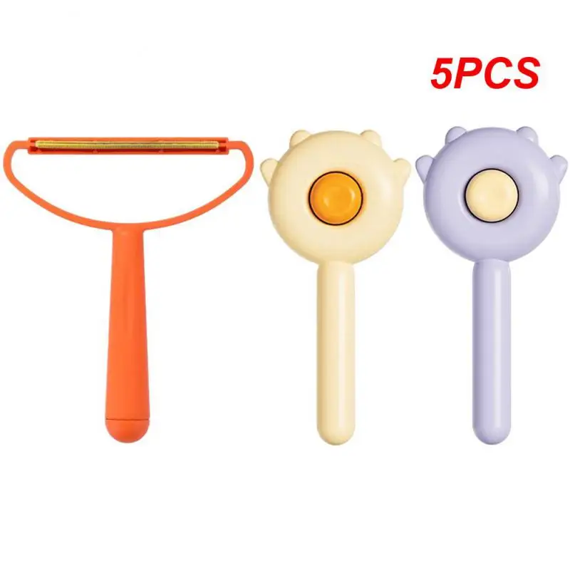 5PCS Cat Comb Efficient Hair Removal Cleaning Shop Hair Combing Combing Artifact Pet Supplies Manual Scraper Beauty Tools