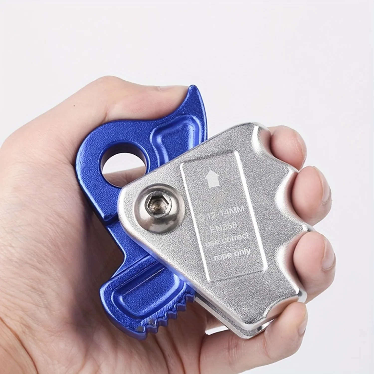 

Outdoor Safety Climbing Rope Grab, Riser Clamp Ascender Equipment - 1pc Rock Climbing Rope Grab