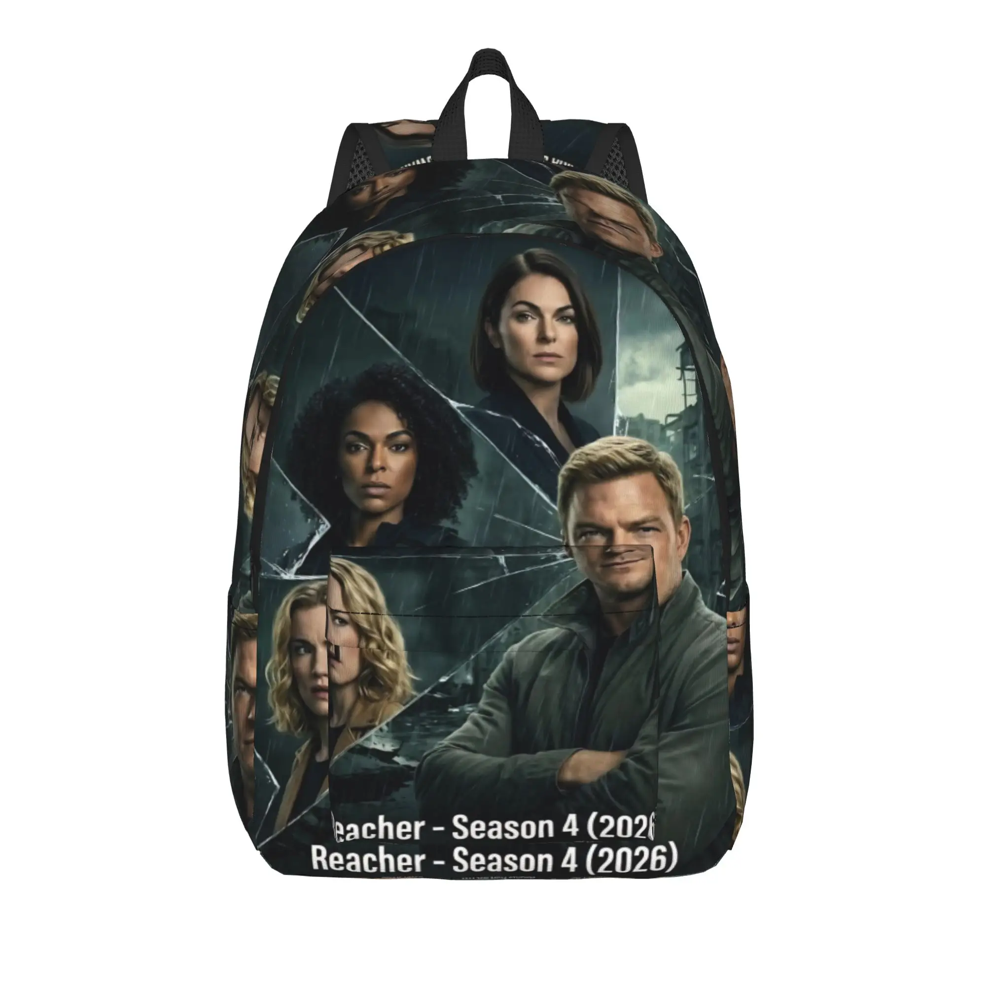 Reachers Movie Fashion Backpack Sports High School Work  Daypack for Men Women Laptop Shoulder Bag