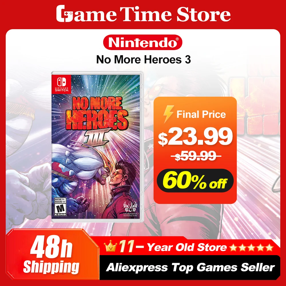 no-more-heroes-3-offerte-di-giochi-per-nintendo-switch-100-nuovo-supporto-per-schede-di-gioco-fisico-1-giocatore-per-console-di-gioco-nintendo-switch