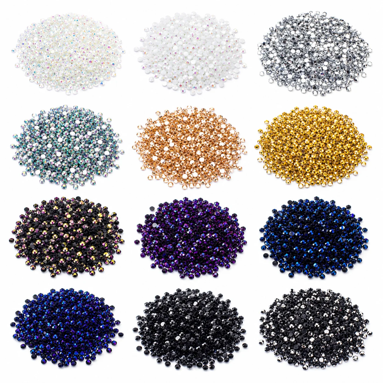1000Pcs/Lot 3mm Round Resin Rh - The Art And Craft Of Jewelry recension och pris