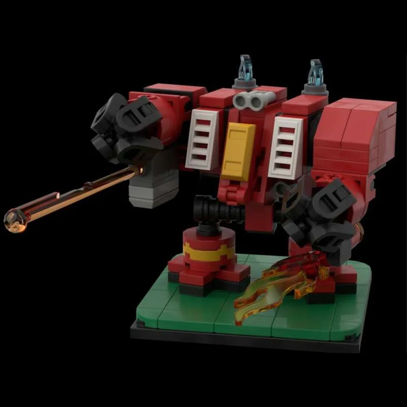 เกมยอดนิยม 40K ชุดอาคาร Moc อิฐค้อน Battle Mech คอลเลกชันเทคโนโลยีบล็อกของขวัญ Modular ของเล่นคริสต์มาส DIY ชุด