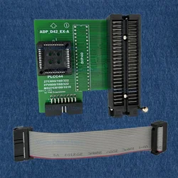 XGecu ADP_D42_EX-A adapter z czarne gniazdo ZIF do PLCC44 DIP42 27Cxxx 27Vxxx EEPROM nadaje się tylko na T48(TL866-3G) programista