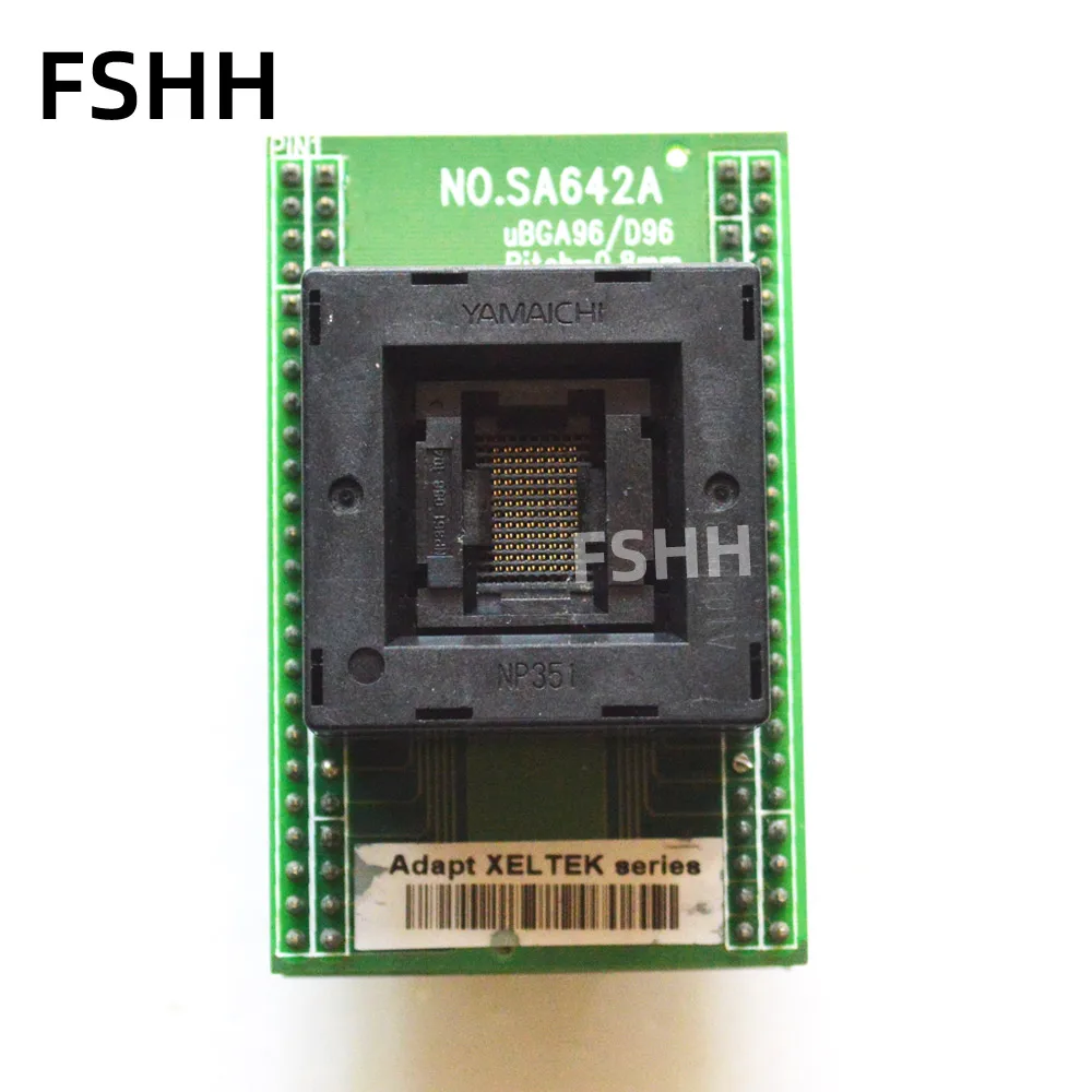 SA642A-B112 Lập Trình Viên Adapter UBGA96 BGA96 Để DIP48 Adapter NP351-056-104 IC Kiểm Tra Ổ Cắm 0.8Mm