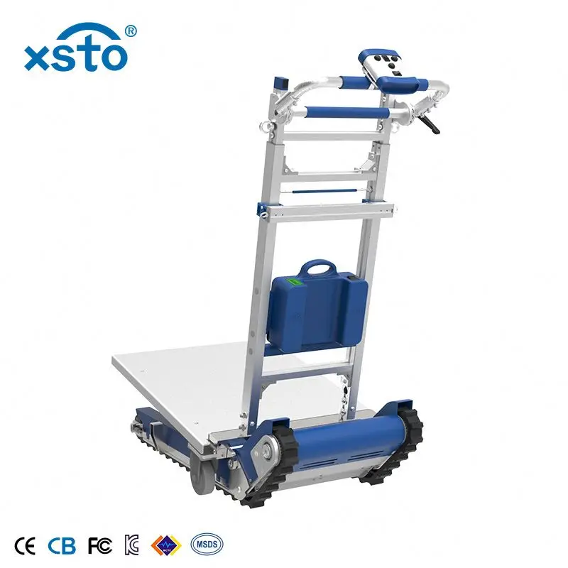 Electric Stair Climbing And Descending Cart Power Climb Heavy Duty Drum Dolly Gasoline Motorized Automatic Easy