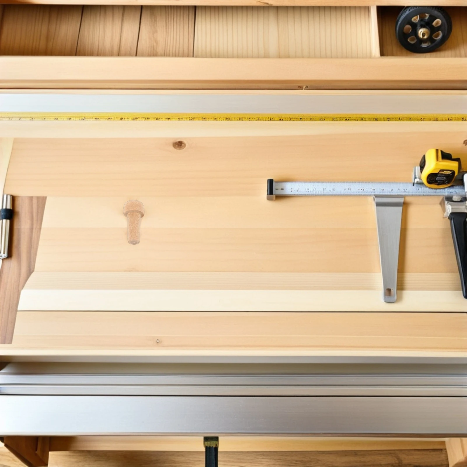 

50Pcs Natural Wood Mushrooms Smooth Finish DIY Wood Pegs for Creative Home Decor Kids Craft Projects Unpainted Craft Sticks