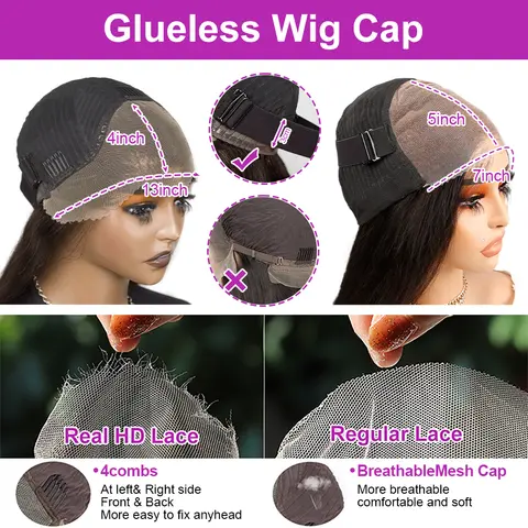 6 best sales mänsklig bobperuk - №2