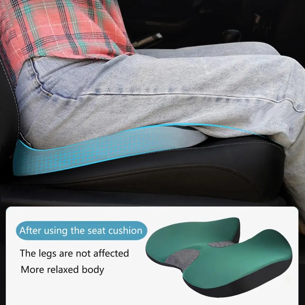 Bantal Kursi ตามหลักสรีรศาสตร์เบาะรองนั่งในรถยนต์ bantal Kursi กดปรับปรุงท่า Relief พื้นผิวนุ่มสำหรับไดรฟ์ทำงาน