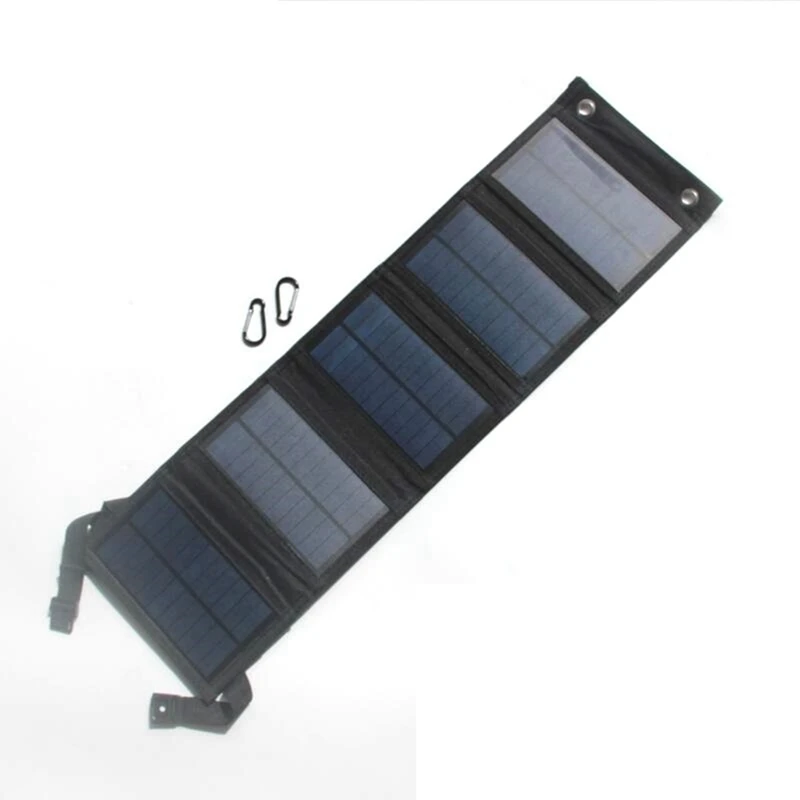 

1 Set 70W Solar Panel Folding Bag Charger Waterproof Lightweight Efficient Solar Cells Panel For Outdoor Camping Hiking Phone