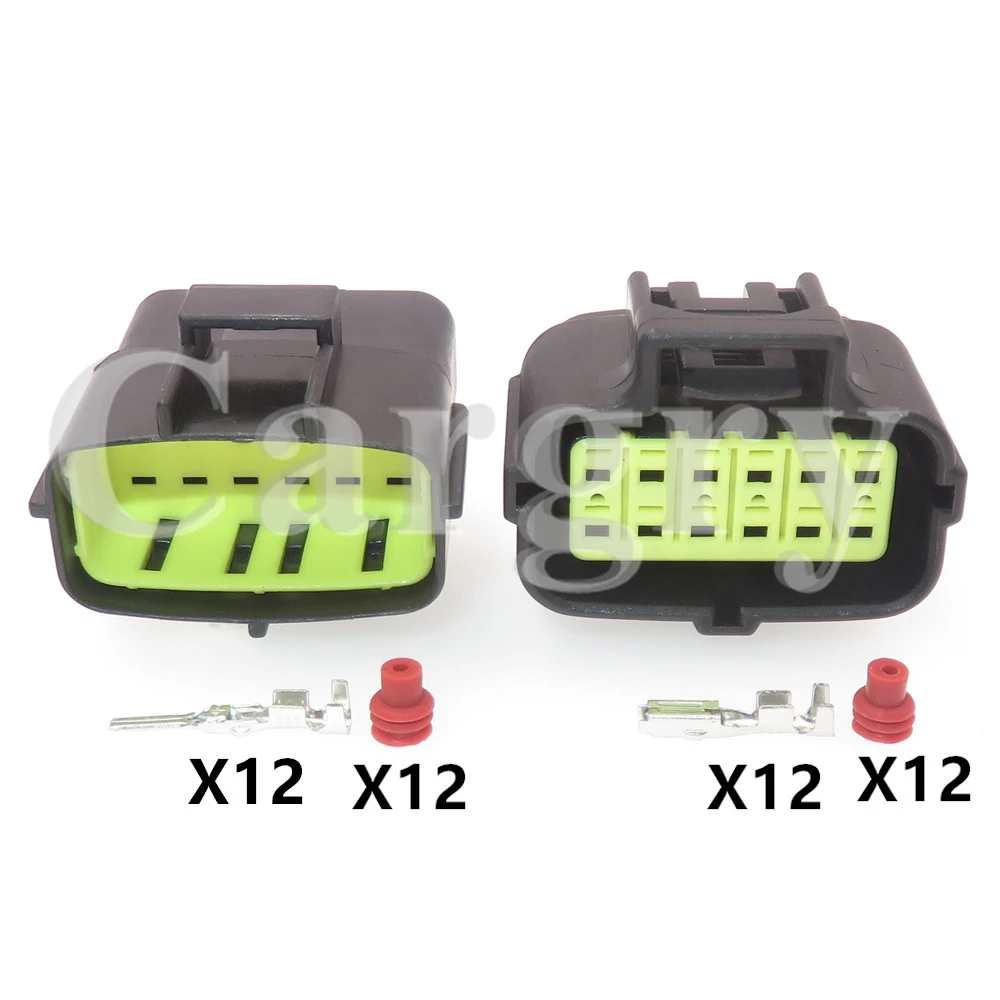 1 Set 12P 184058-1 368537-1 174663-2 174661-2 AC Assembly Car Sensor Wiring Socket Automobile Modification Connector Accessories