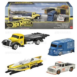 HGMH39-HRT51 HOT WHEELS 1:64 Mooneye trailer Citroen van stout drift truck speed waze classic hydroplane  alloy car model