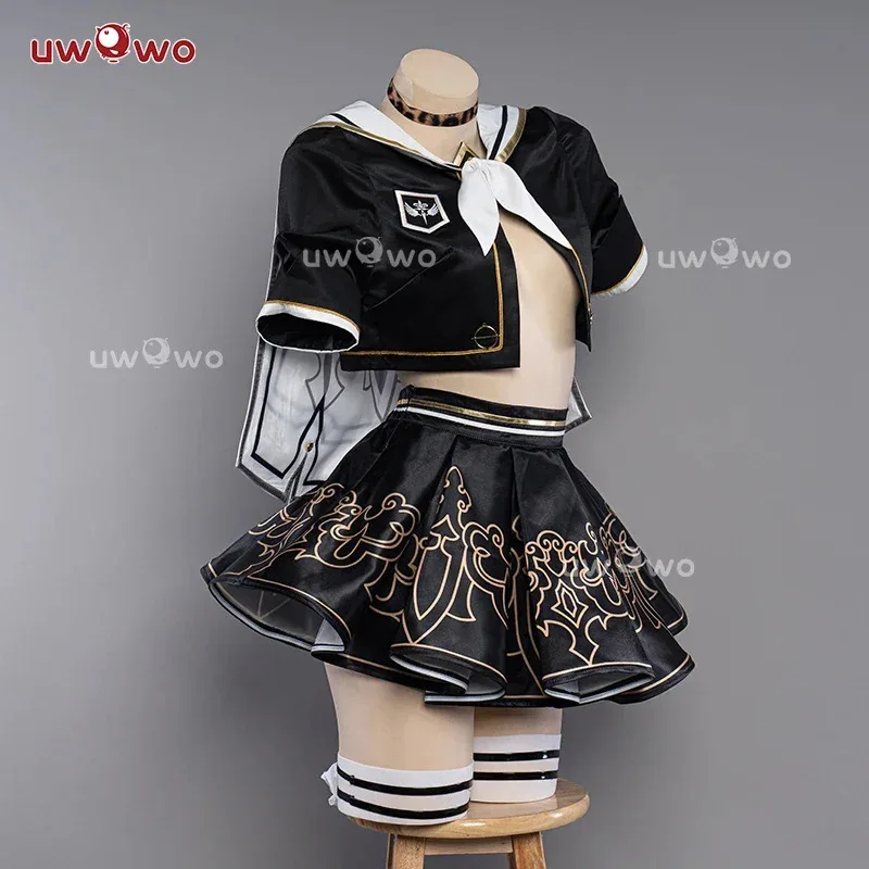 

Sky04 UWOWO Nierr: Automataa Cosplay 2B JK Fanart School Uniform UWOWOxDISHWASHER1910 Cosplay Halloween Costume Outfit44Gg！