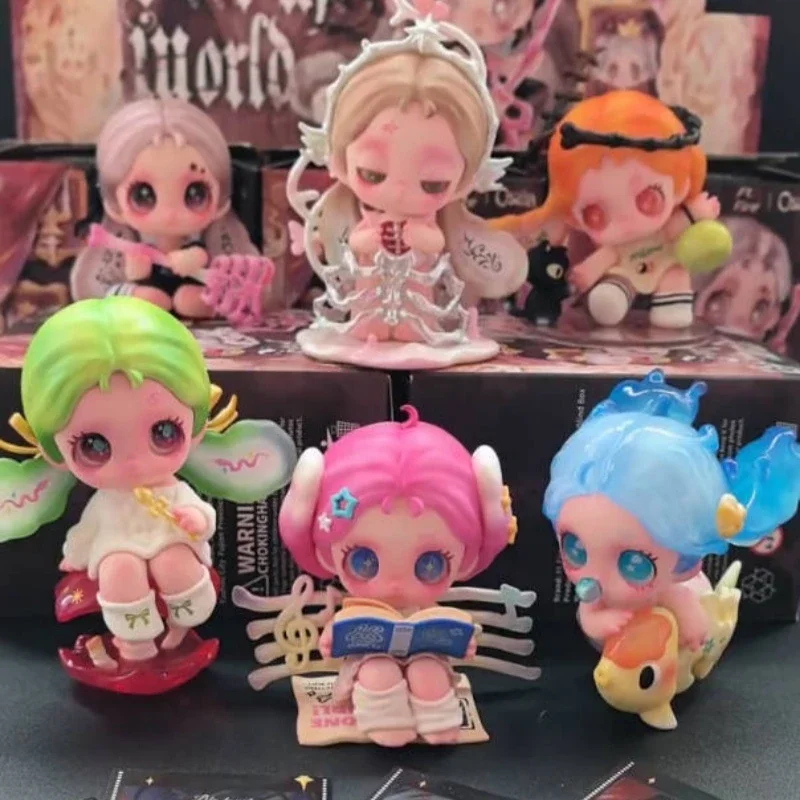 

Ossia Feel the World Series Blind Boxes Ornament Trendy Toy Ossia Mystery Boxes Dolls Figure Cute Girl Gift Table Car Decoration