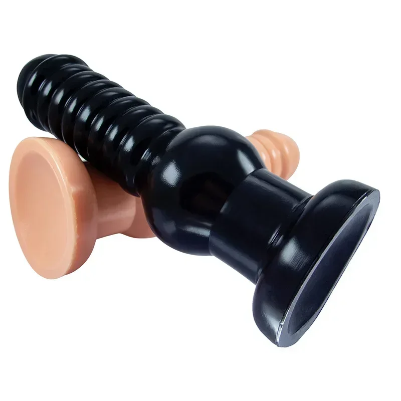 Riesige Gewinde Butt Plug Dildo Sexy Spielzeug Für Männer Frauen Buttplug Homosexuell Masturbatoren Dildos Für Erwachsene Anal Plug Sex Shop