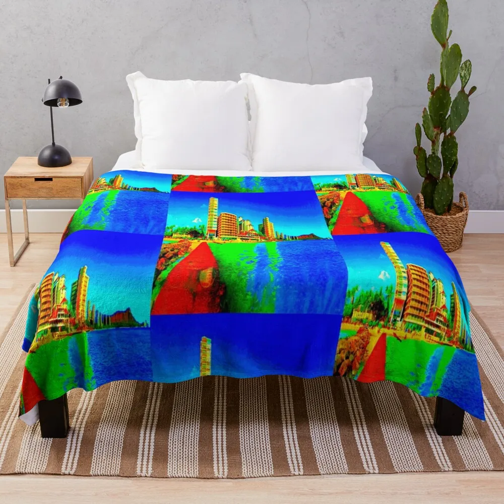 The Longest Jetty II Throw Blanket Summer Travel Blankets