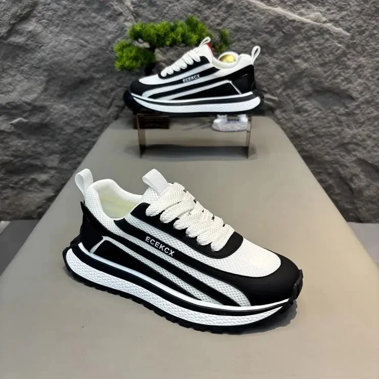 Men's Mesh Breathable Sport Running Shoes Luxury Brand New Casual Tennis Training Sneakers for Men view 6