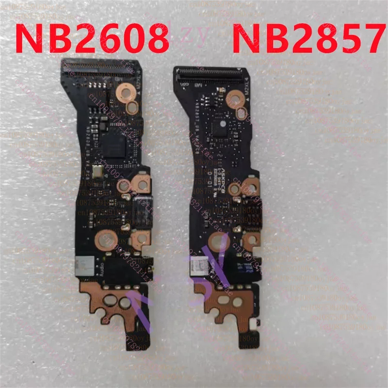 95%NEW NB2608  NB2857_UB_V5_PCB  For Lenovo Yoga Slim 7 13ITL5 13ACN5 82CY USB TYPE-C AUDIO POWER BUTTON BOARD 100% Test ok
