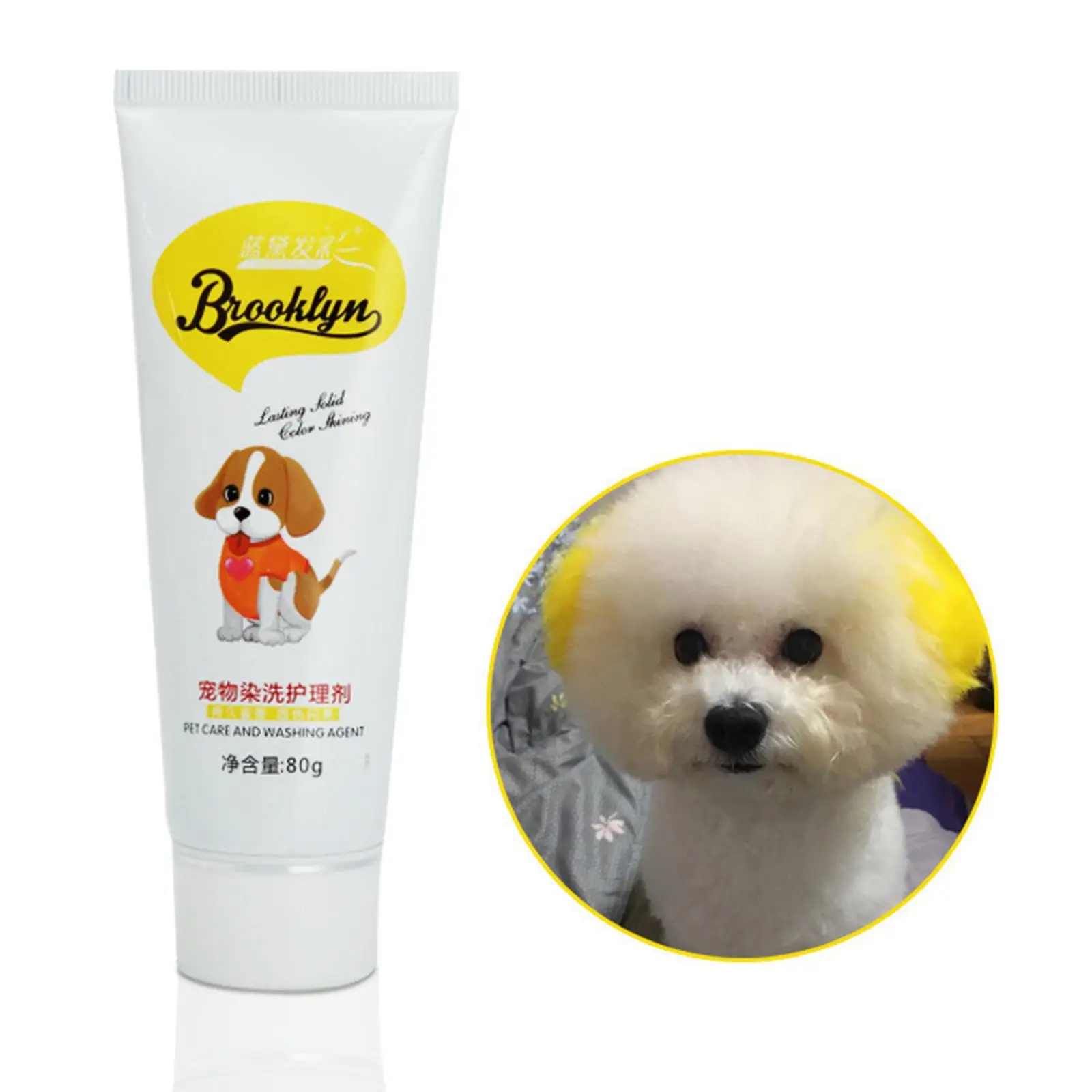 Dog Hair Dye Safely Grooming Lightweight Pet Care Professional Hair Dye Coloring