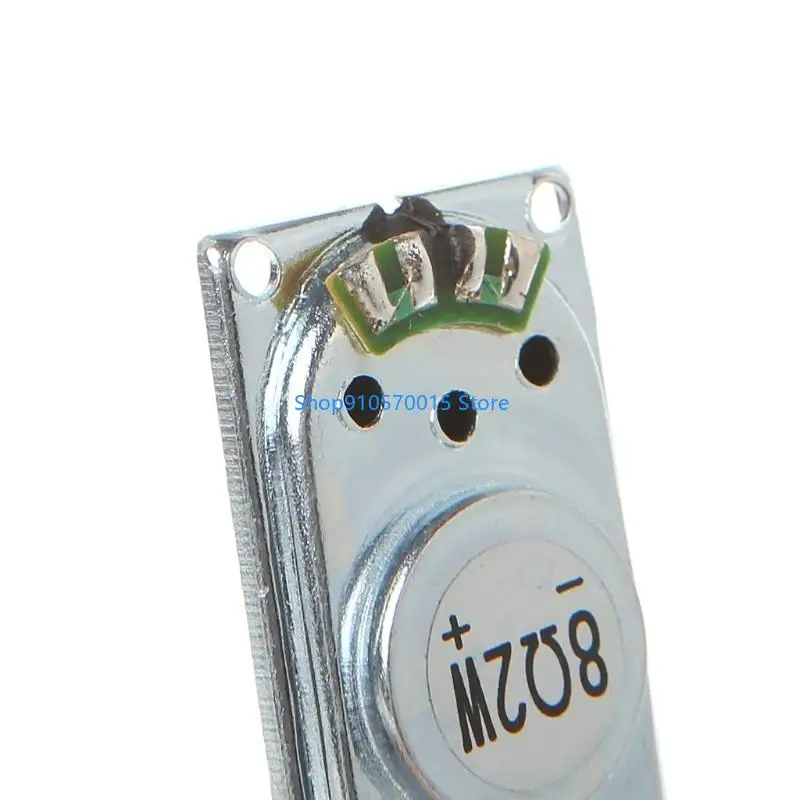 B95C 2Pieces Rectangle Speaker Sound Loudspeaker 8Ohm 2W Mini Speaker Repair Parts