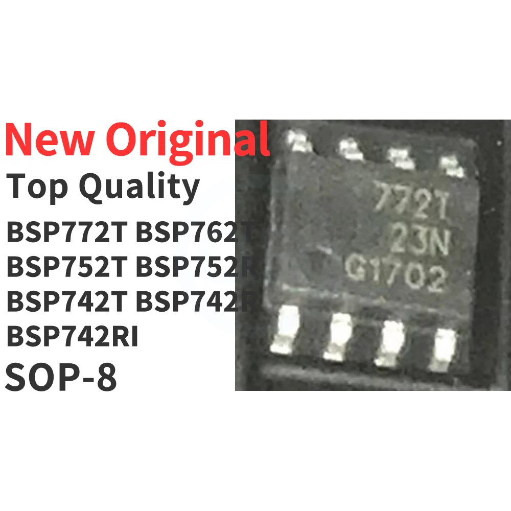(10 Pieces) BSP772T BSP762T BSP752T BSP752R BSP742T BSP742R BSP742RI SOP-8 New Original