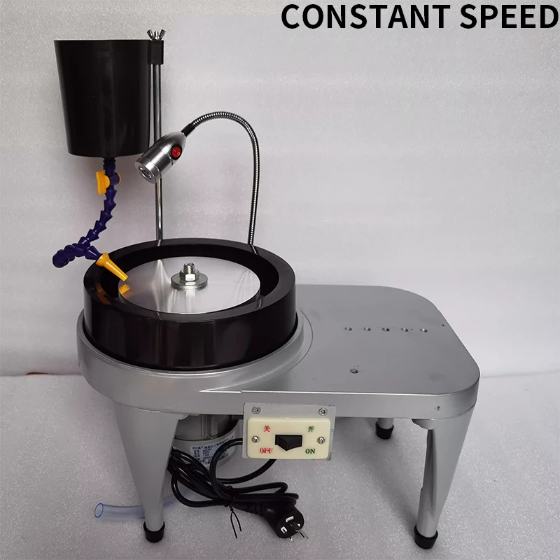 6/8-inch Tabletop Gemstone Polisher, Jade Polisher, Beveling Engraver, Seal and Jade Surface Grinder 220V