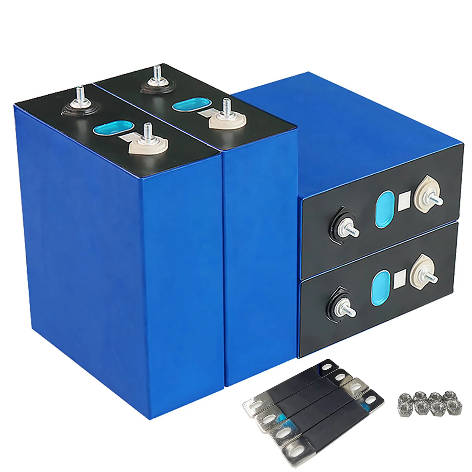 

LiFePO4 Cell 50Ah 3.2V 90Ah 100Ah 300Ah Battery Lithium Iron Phosphate,DIY for RV Boat Golf Cart Motor UPS Off Grid Solar System