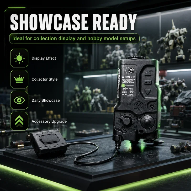 Display Use RAID-X Model Alignment Marker Dual Light Modes External Pressure Switch Hobby Collectible Accessory
