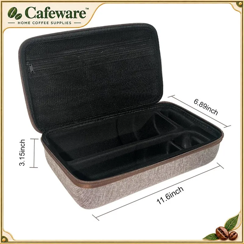 Cera Portable Coffee Machine Storage Bag Multifunctional Coffee Accessories Travel Organizer Pouch For Coffee Grinder