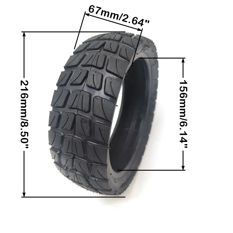 8.5x3.0 Off-road Tire for Dualtron Mini and Xiaomi M365/Pro Electric Scooter Tyre 8 1/2x3.0 Modified Front Rear Tires Parts