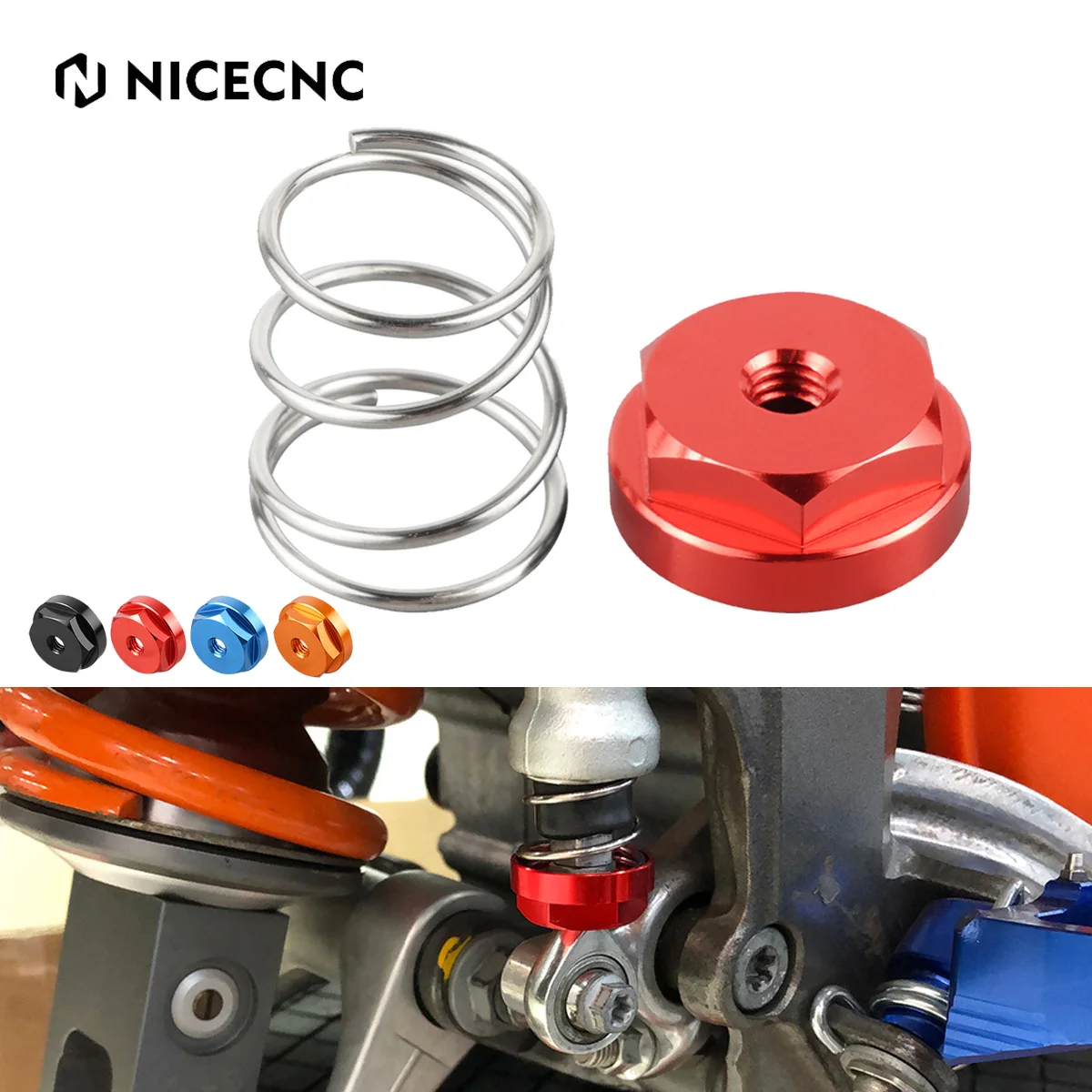 

NiceCNC For GasGas EC300 EC MC EX 125 250 300 250F 350F 450F ECF MCF EXF 250 350 450 2021-2022 Rear Brake Return Spring Kit